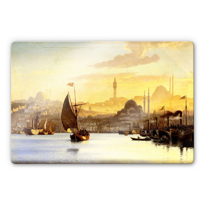 Glasbild Neumann - Konstantinopel