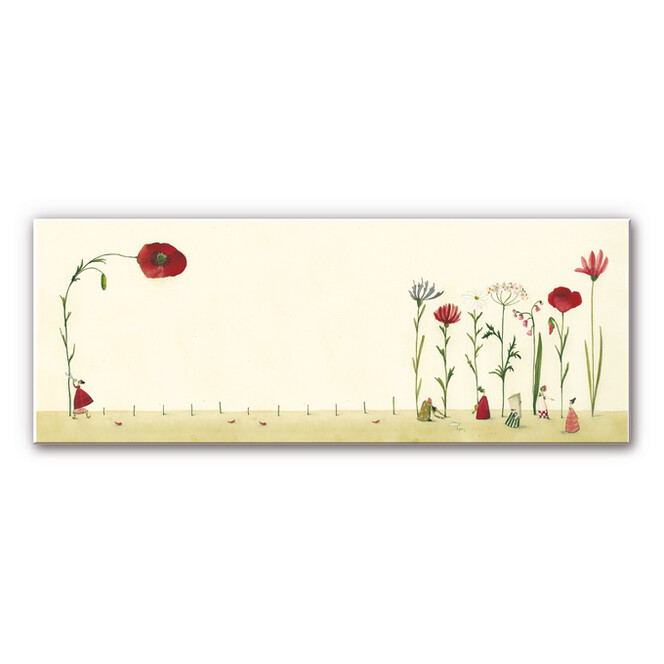 Wandbild Leffler - Blumensamen - Panorama