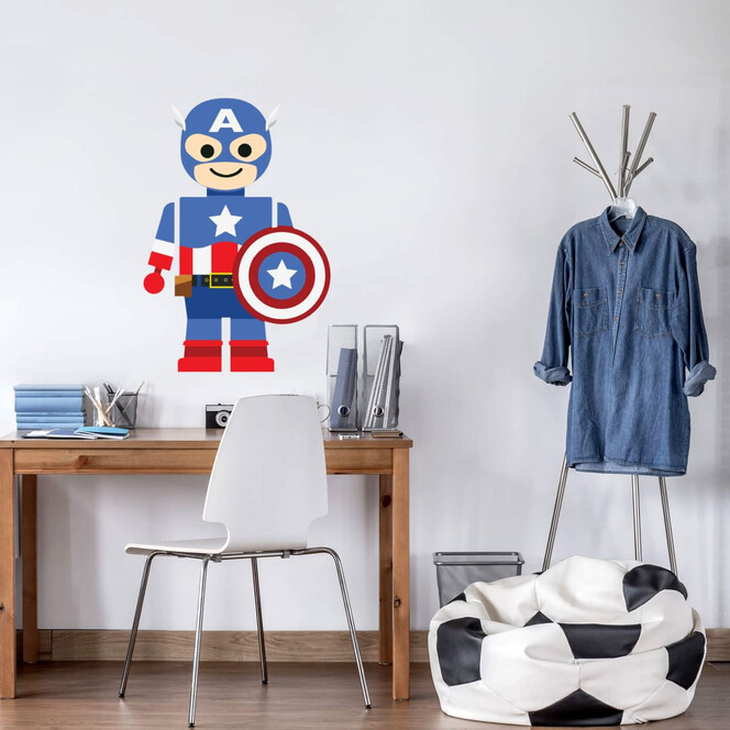 Wandtattoo Gomes - Captain America Spielzeug