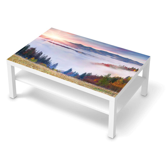Klebefolie IKEA Lack Tisch 118x78cm - Herbstwald- Bild 1