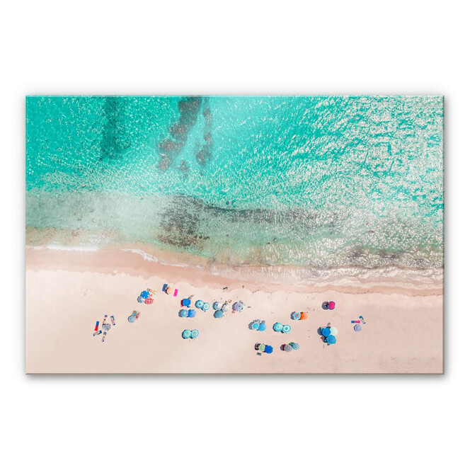 Acrylglasbild Sisi & Seb - Am Strand