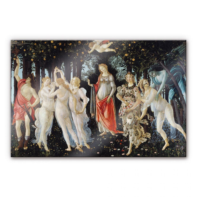 Acrylglasbild Botticelli - Der Frühling