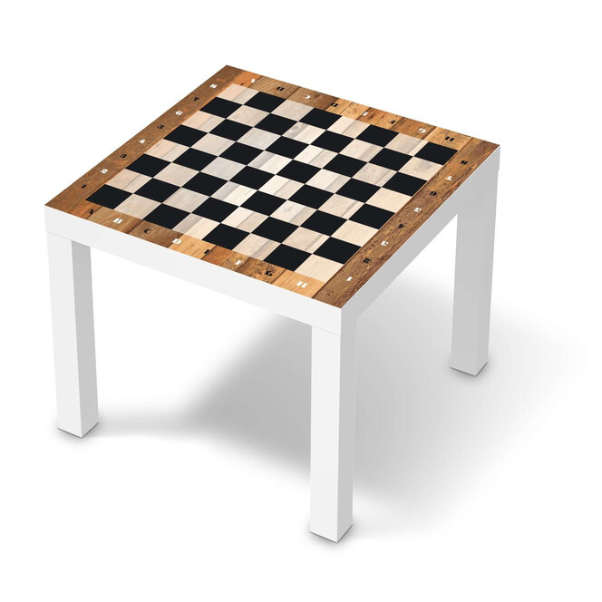 Möbelfolie IKEA Lack Tisch 55x55cm - Spieltisch Schach- Bild 1