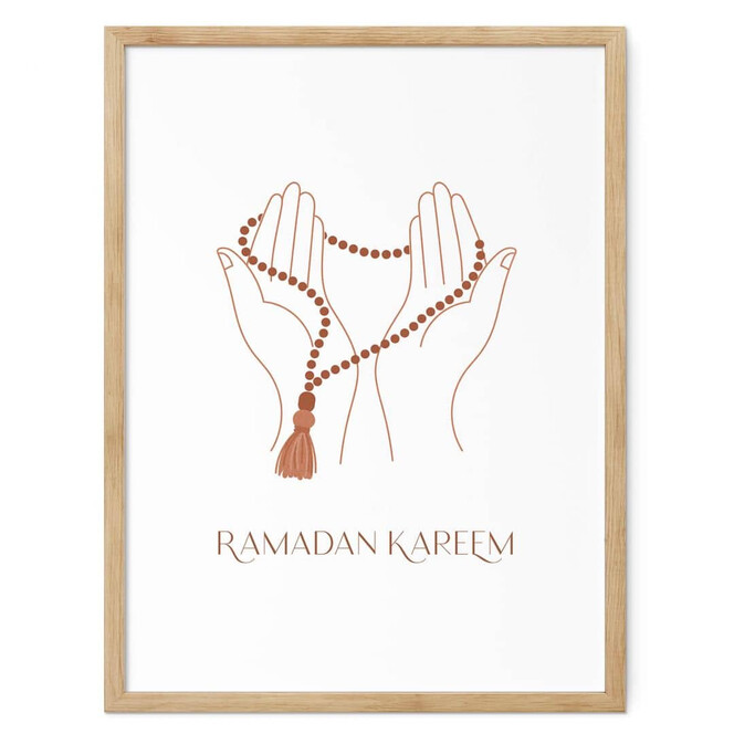Poster Ramadan Kareem Hände