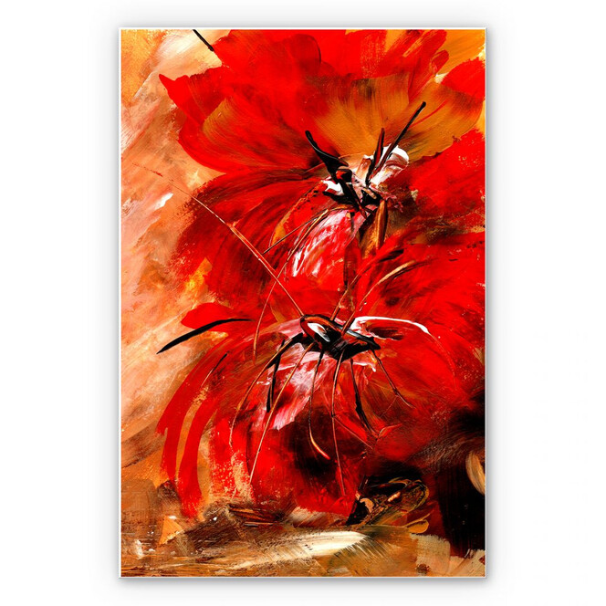 Wandbild Niksic - Feuerblumen