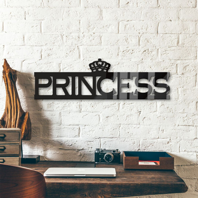 Acrylbuchstaben Princess