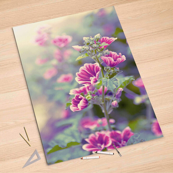 Folienbogen (100x150cm) - Flower Gaze- Bild 1