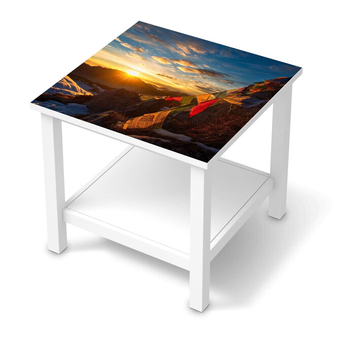 Möbel Klebefolie IKEA Hemnes Tisch 55x55cm - Tibet- Bild 1