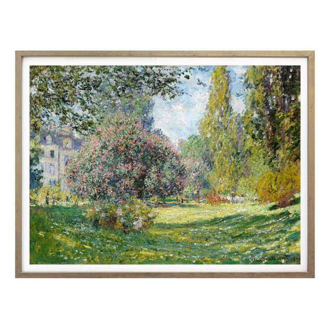 Poster Monet - Der Park Monceau