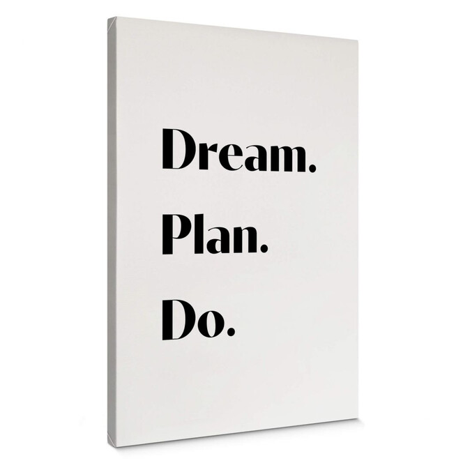 Leinwandbild 1X Studio - Dream Plan Do