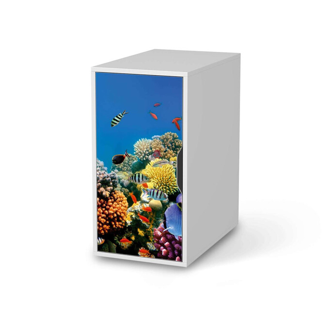 Möbelfolie IKEA Alex Schrank - Coral Reef- Bild 1