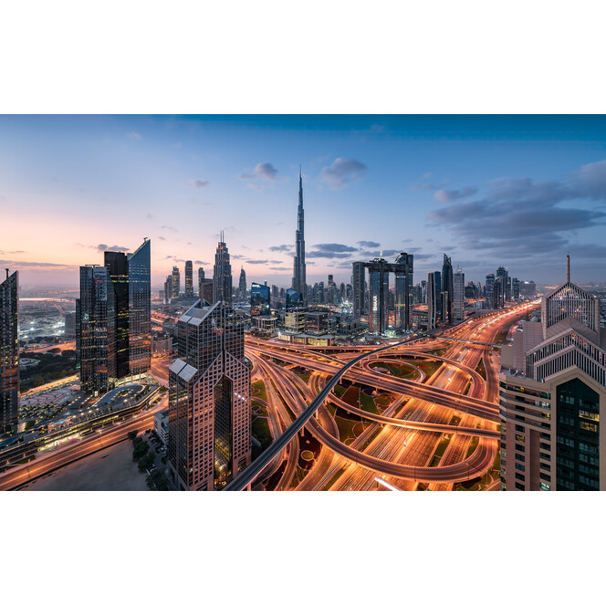 Fototapete Lights of Dubai
