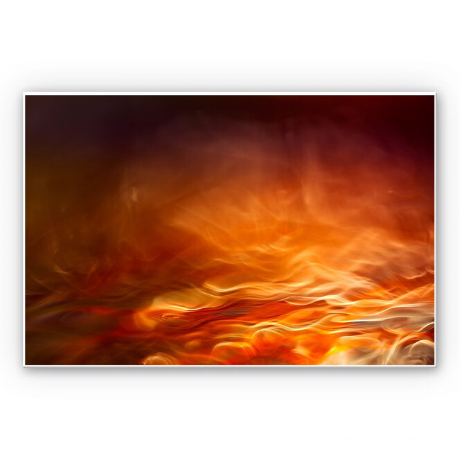 Wandbild Marthinussen - Burning Water