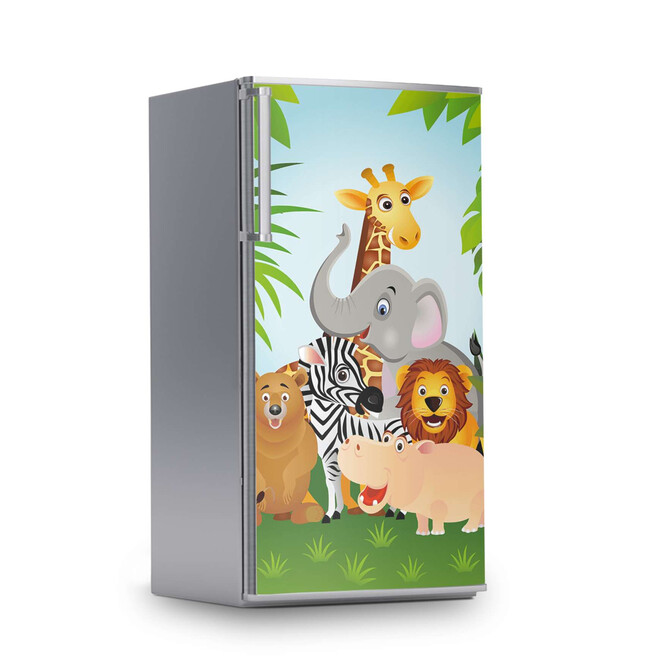 Kühlschrankfolie 60x120cm - Wild Animals- Bild 1