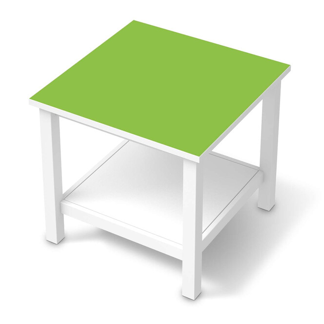 Möbel Klebefolie IKEA Hemnes Tisch 55x55cm - Hellgrün Dark- Bild 1