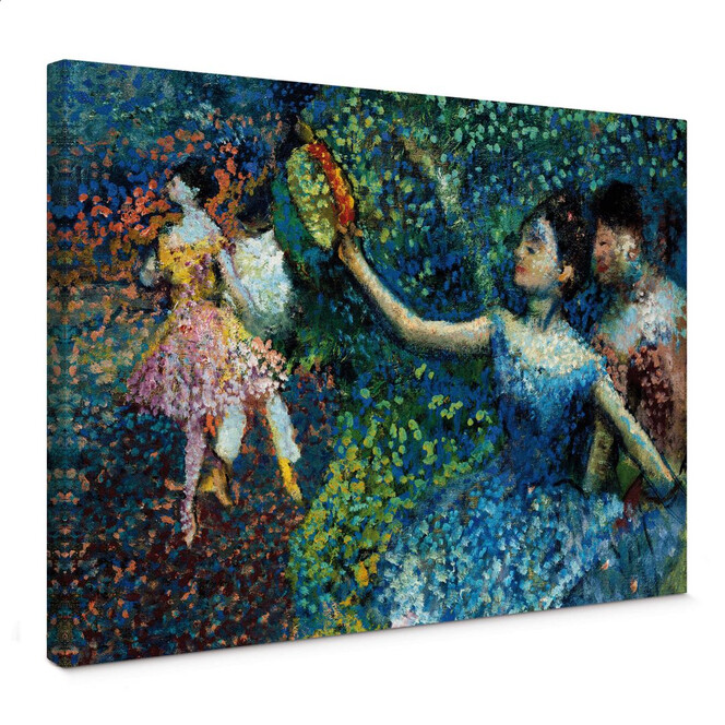 Leinwandbild Degas - Tänzerin mit Tambourin