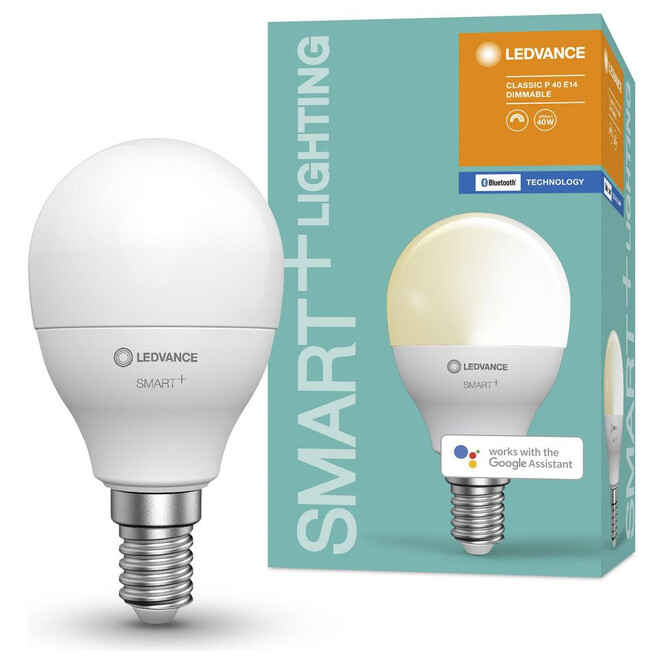 SMART& Bluetooth LED Leuchtmittel E14 5W 470lm warmweiss