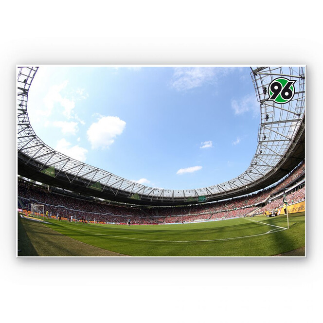 Wandbild Hannover 96 - Stadion Innenansicht