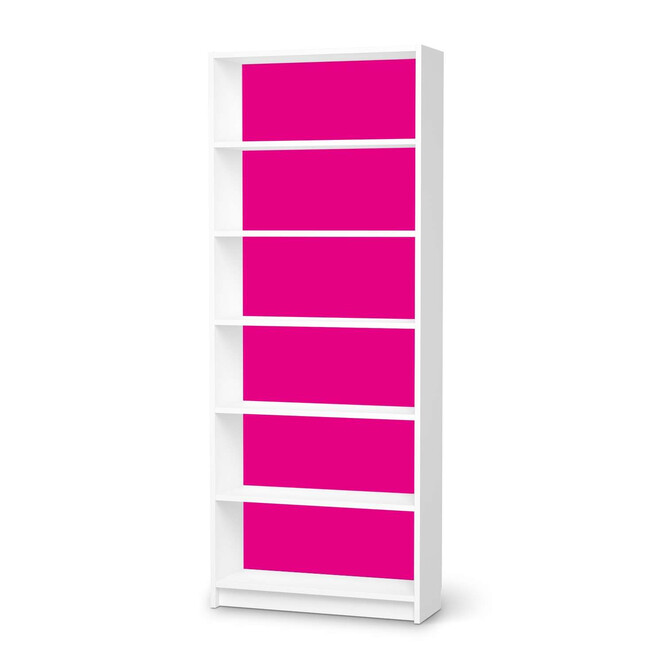 Klebefolie IKEA Billy Regal 6 Fächer - Pink Dark- Bild 1