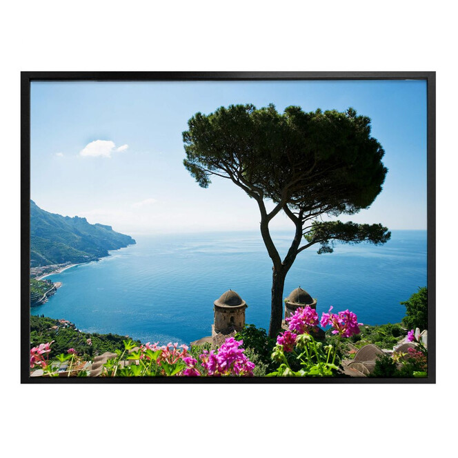Poster Blick auf die Amalfiküste