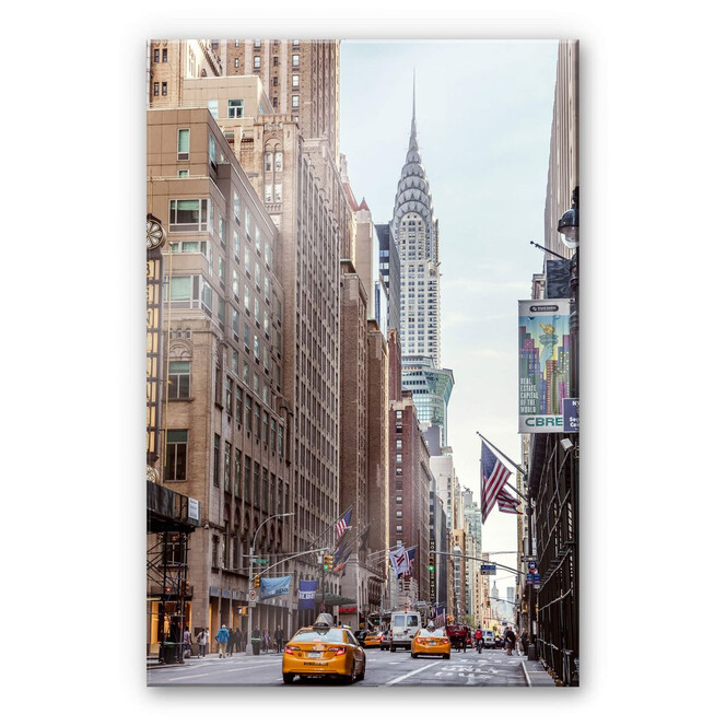 Acrylglasbild Colombo - Chrysler Building in New York