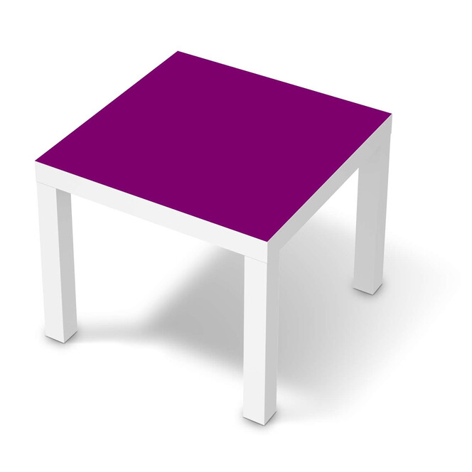 Möbelfolie IKEA Lack Tisch 55x55cm - Flieder Dark- Bild 1