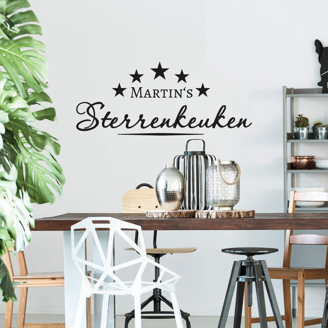 Wandtattoo & Name Sterrenkeuken
