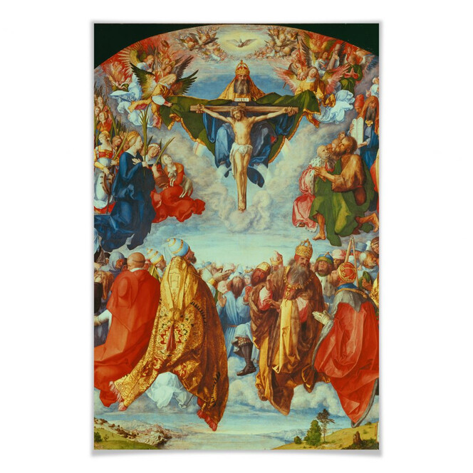 Poster Dürer - Das Allerheiligenbild
