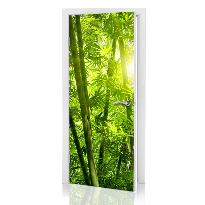 Türdesign Sonnenschein im Bambuswald - Bild 1