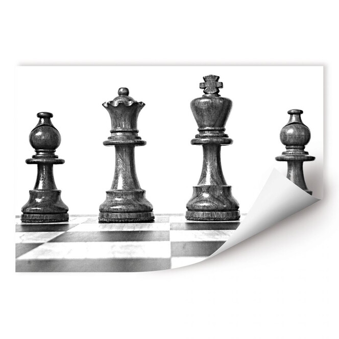Wallprint Schach Symmetrie