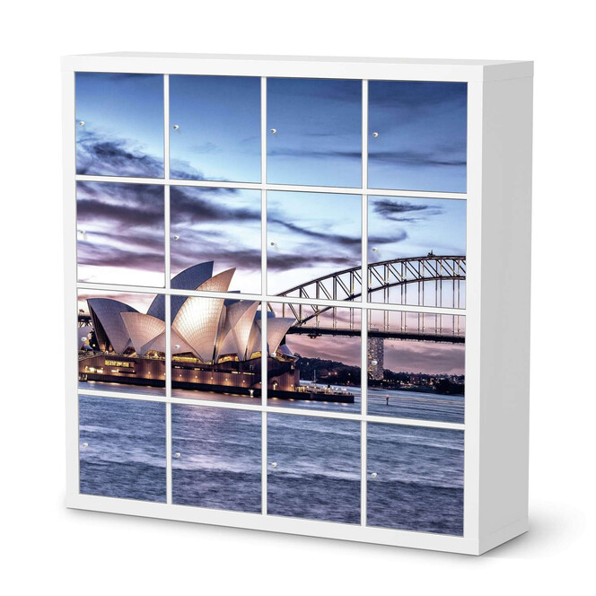 Möbelfolie IKEA Expedit Regal 16 Türen - Sydney- Bild 1