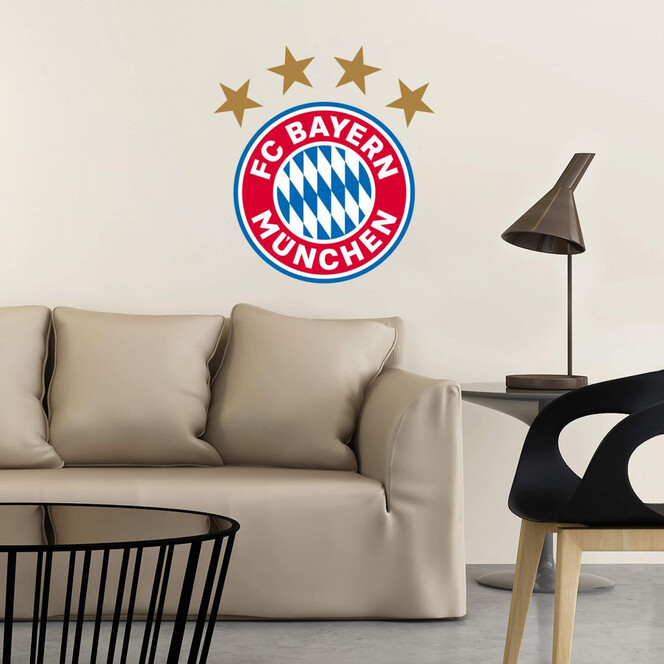 Wandsticker FC Bayern München Logo