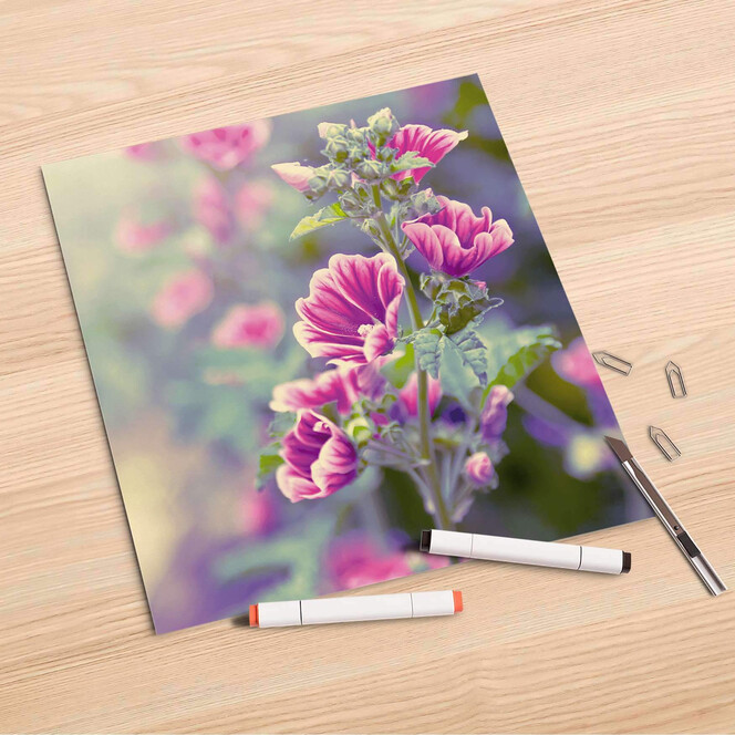 Folienbogen (30x30cm) - Flower Gaze- Bild 1