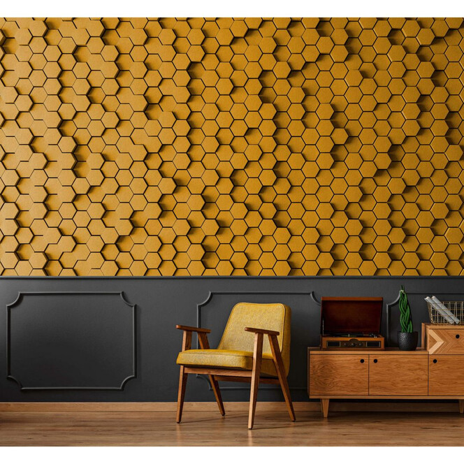 Livingwalls Fototapete Walls by Patel 2 honeycomb 1 - Bild 1