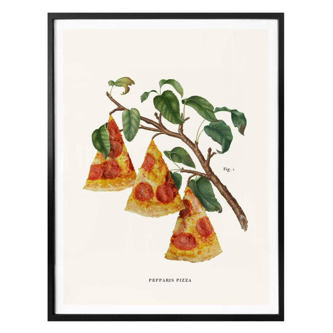 Poster Loose - Pizza Pflanze