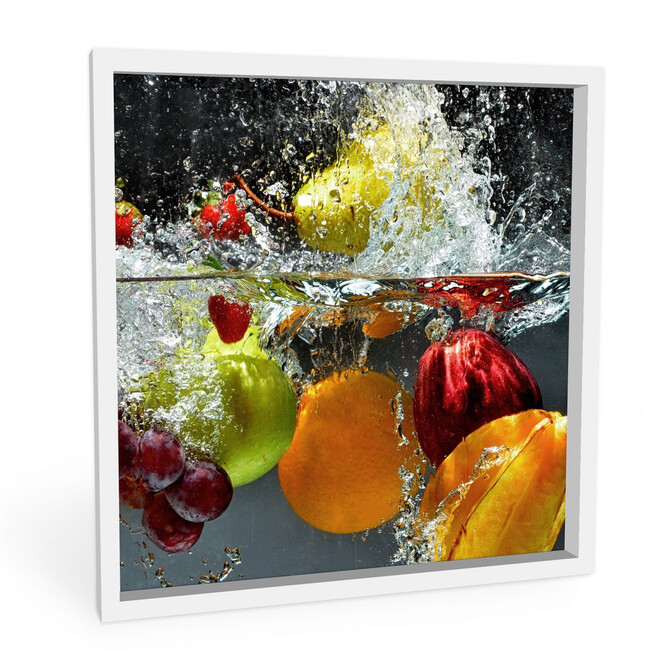 Wandbild Erfrischendes Obst - quadratisch