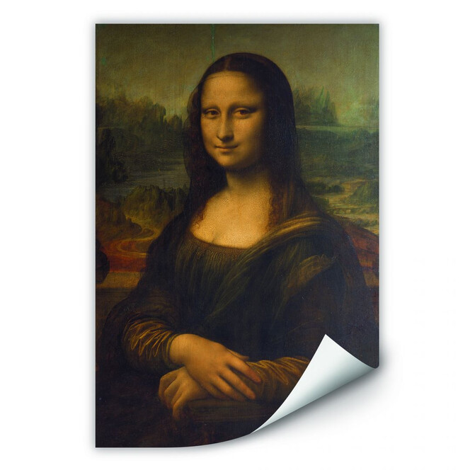 Wallprint Da Vinci - Mona Lisa