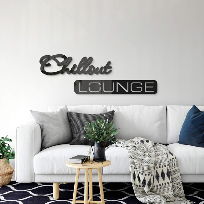 Acrylbuchstaben Chillout Lounge