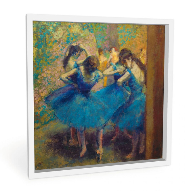 Wandbild Degas - Die blauen Tänzerinnen