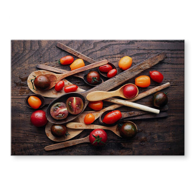 Acrylglasbild Aleksandrova - Tomaten Variation
