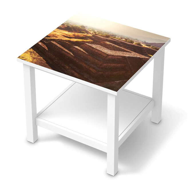Möbel Klebefolie IKEA Hemnes Tisch 55x55cm - Teotihuacan- Bild 1