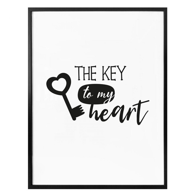Poster The key to my heart