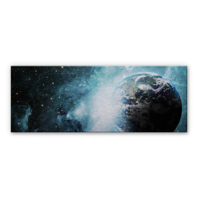 Alu-Dibond Bild In einer fernen Galaxie - Panorama