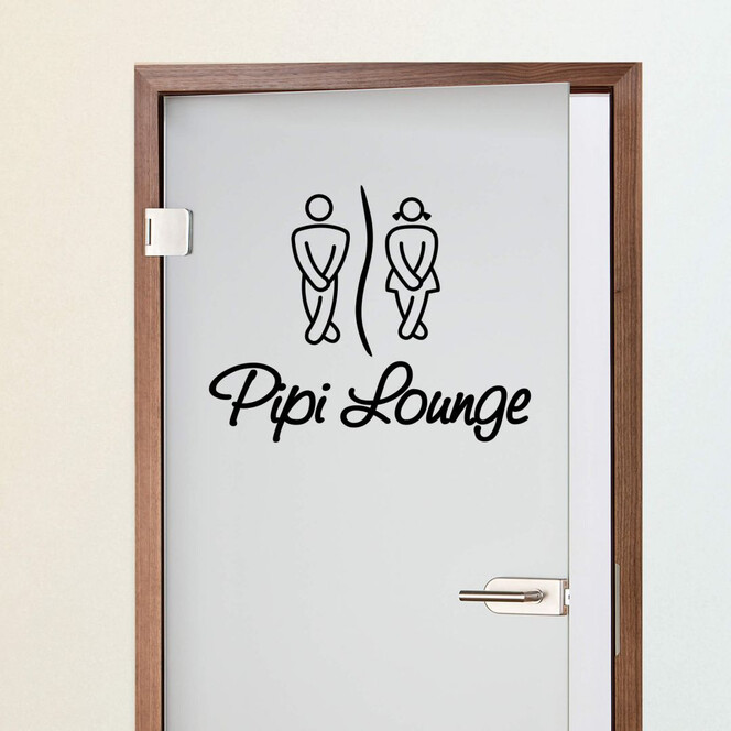 Wandtattoo Pipi Lounge 1