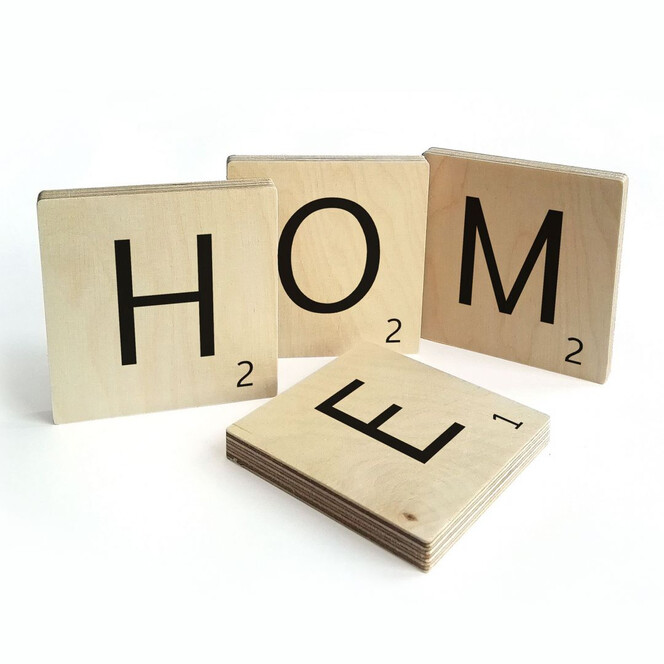 Holzbuchstaben Buchstabensteine Home