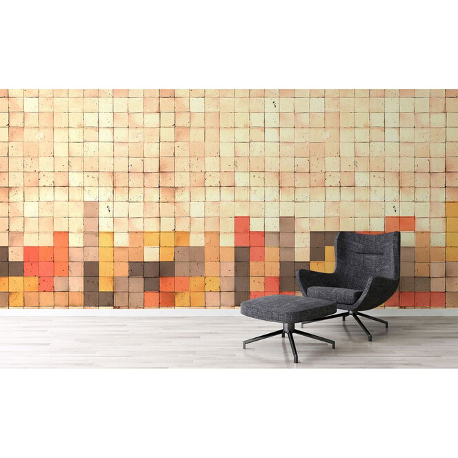 Architects Paper Fototapete Atelier 47 Mosaic Tetris grafisch - Bild 1
