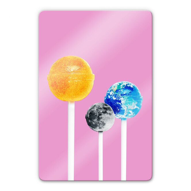 Glasbild Loose - Lollipops