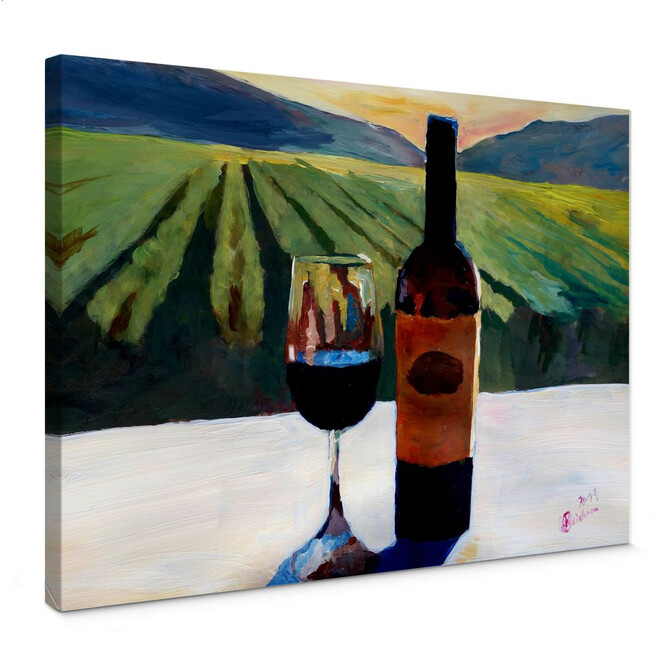 Leinwandbild Bleichner - Wein in Napa Valley