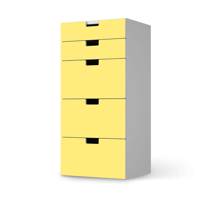 Möbel Klebefolie IKEA Stuva / Malad Kommode - 5 Schubladen - Gelb Light- Bild 1