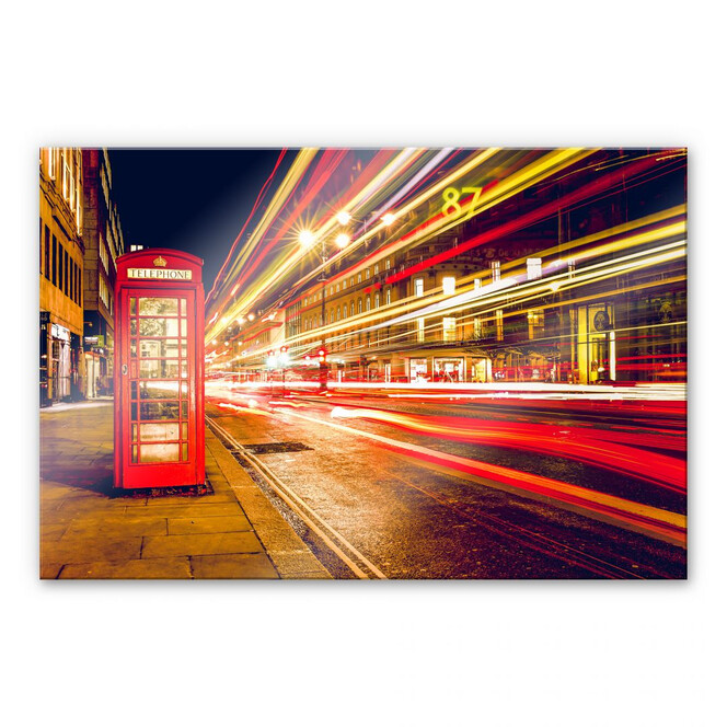 Acrylglasbild London City Lights